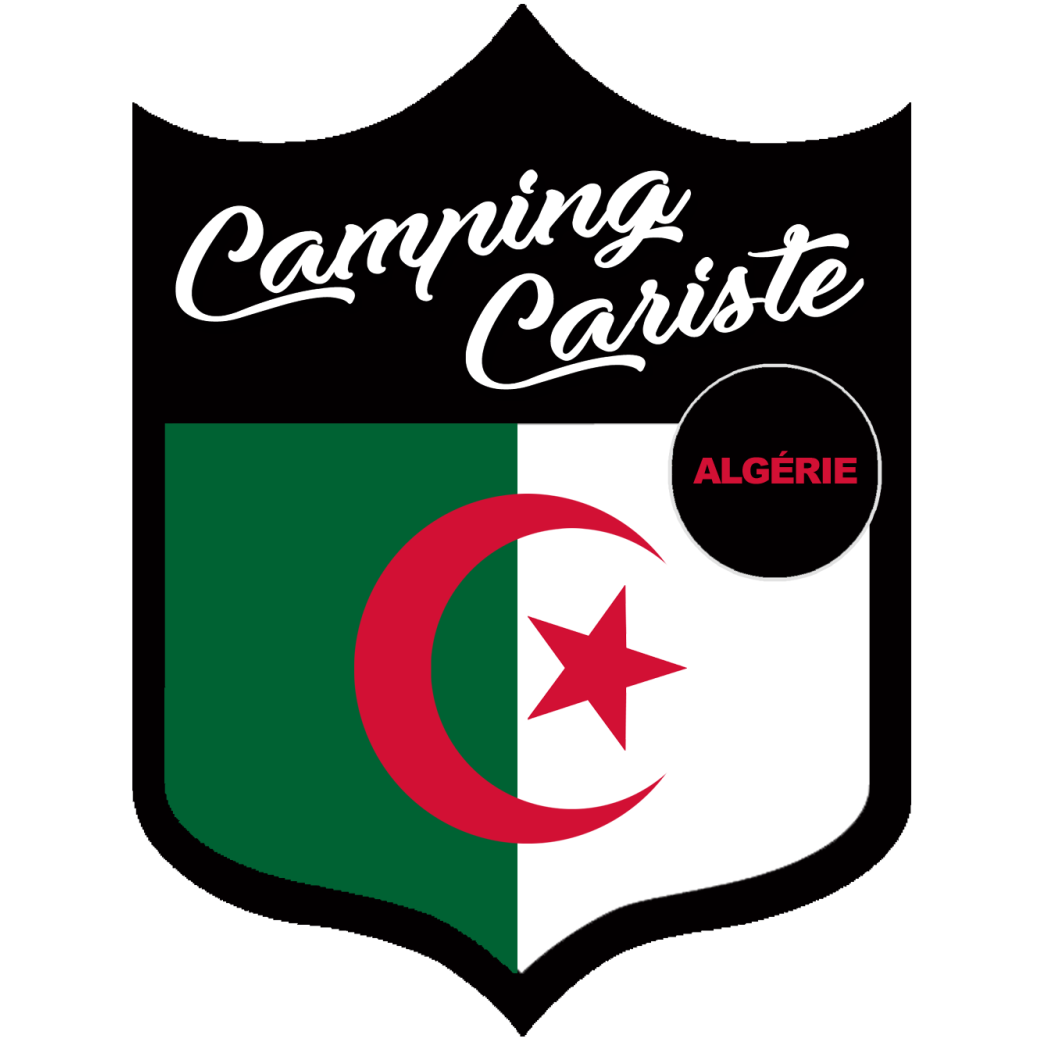 Campingcariste Algérie - 20x15cm - Sticker/autocollant