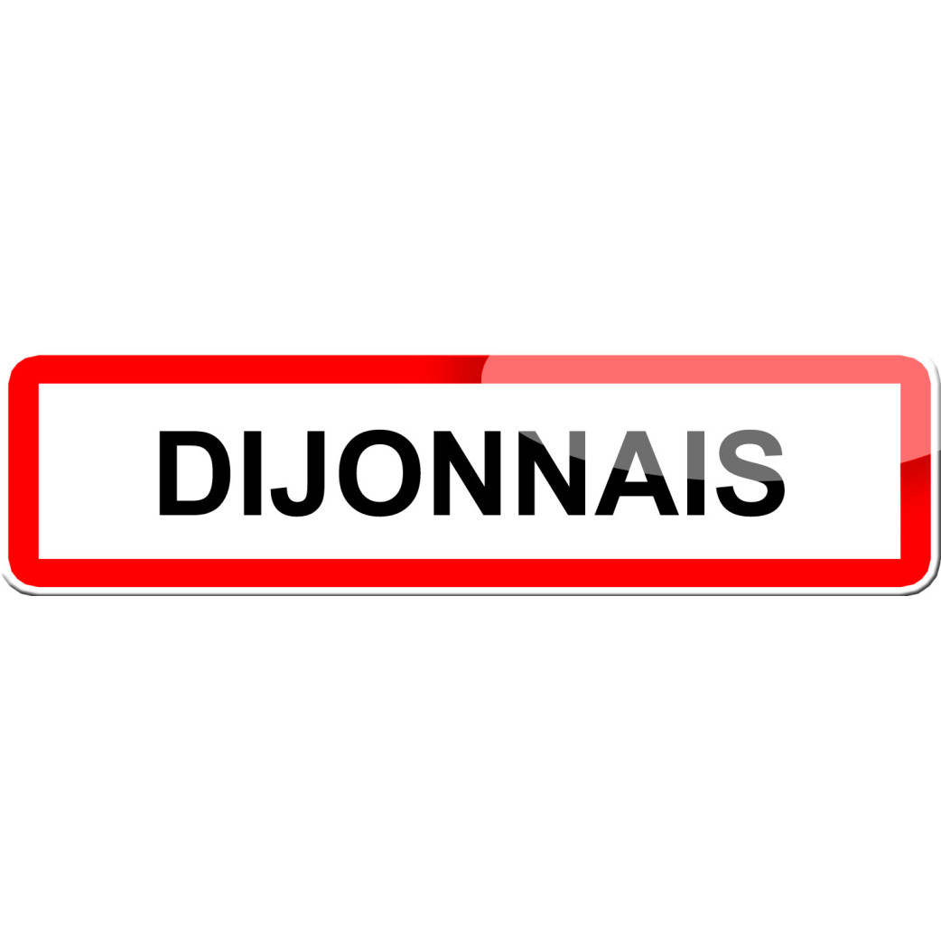 Dijonnais (15x4cm) - Sticker/autocollant