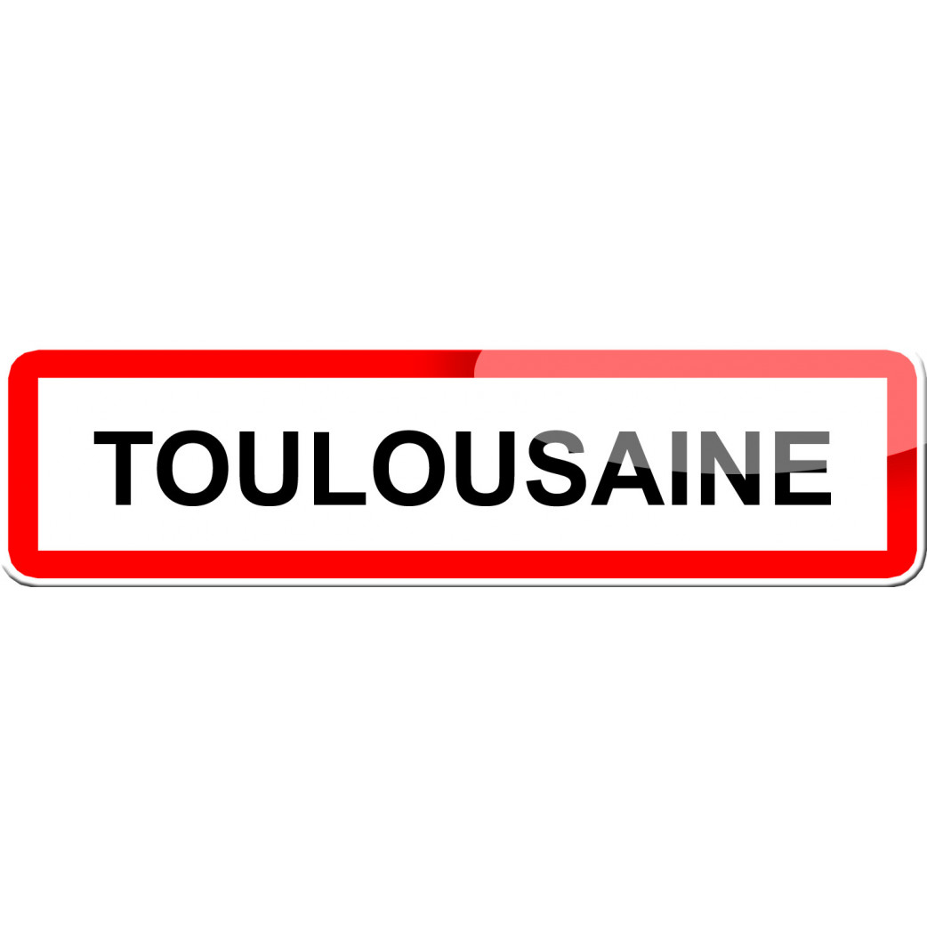 Toulousaine (15x4cm) - Sticker/autocollant