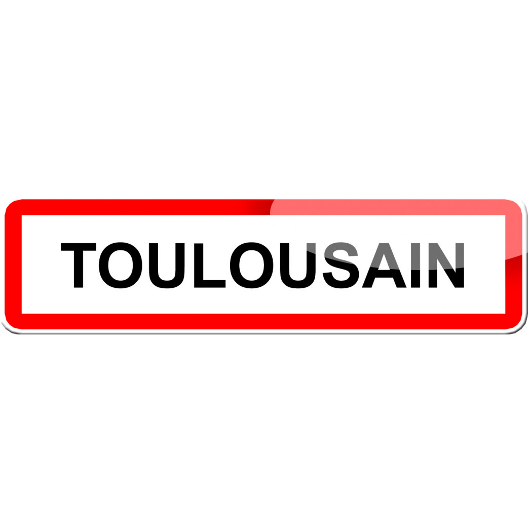 Toulousain (15x4cm) - Sticker/autocollant