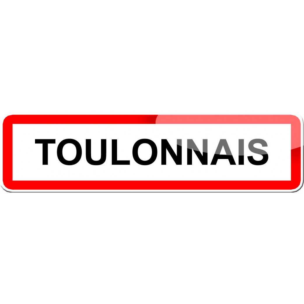 Toulonnais (15x4cm) - Sticker/autocollant