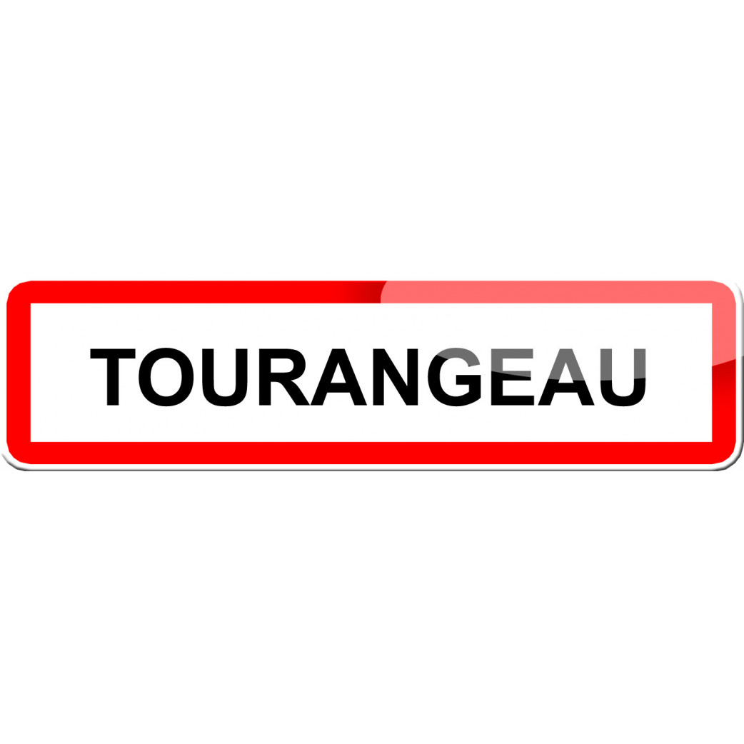 Tourangeau (15x4cm) - Sticker/autocollant