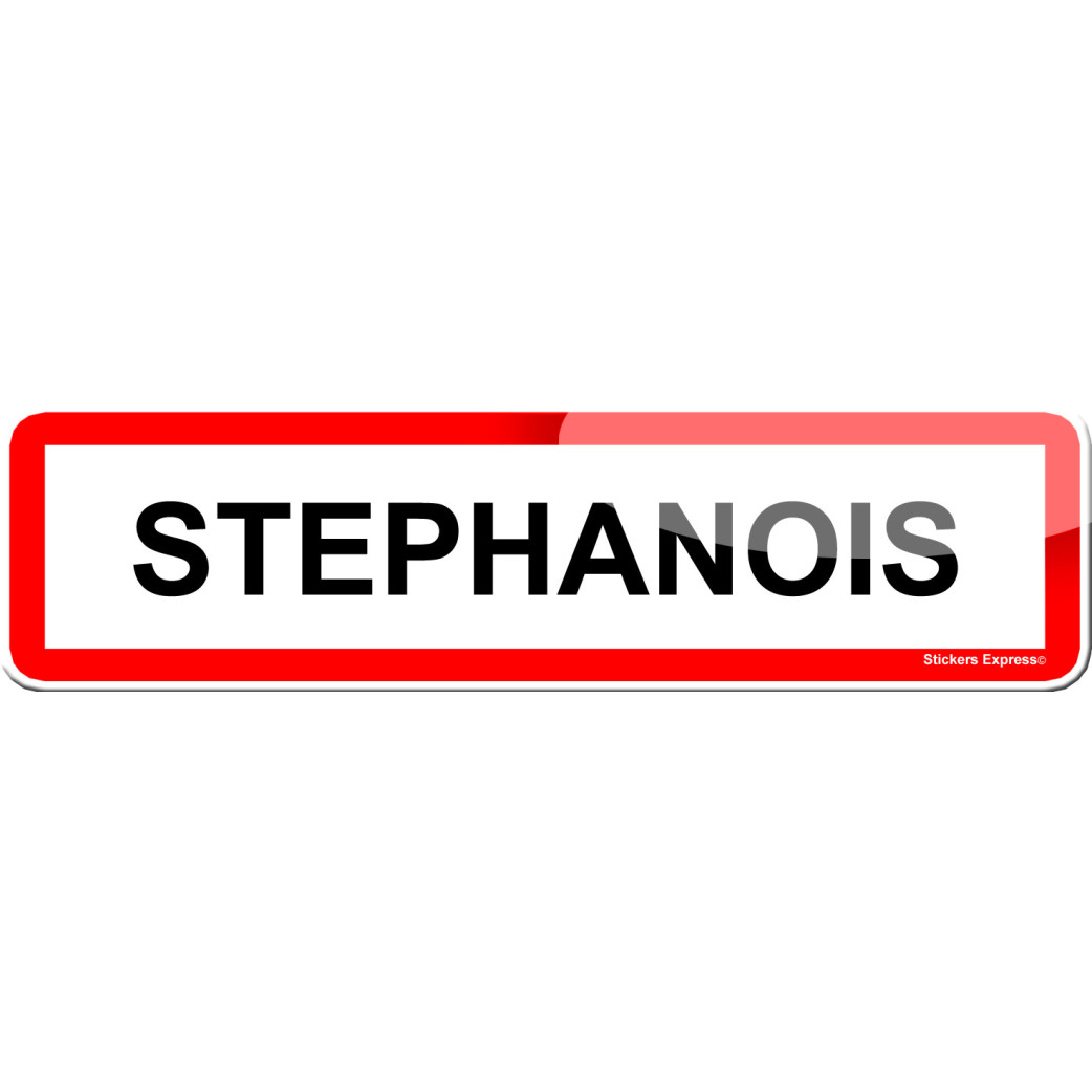 Stéphanois (15x4cm) - Sticker/autocollant