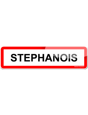 Stéphanois (15x4cm) - Sticker/autocollant