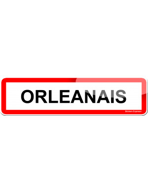 Orléanais (15x4cm) - Sticker/autocollant