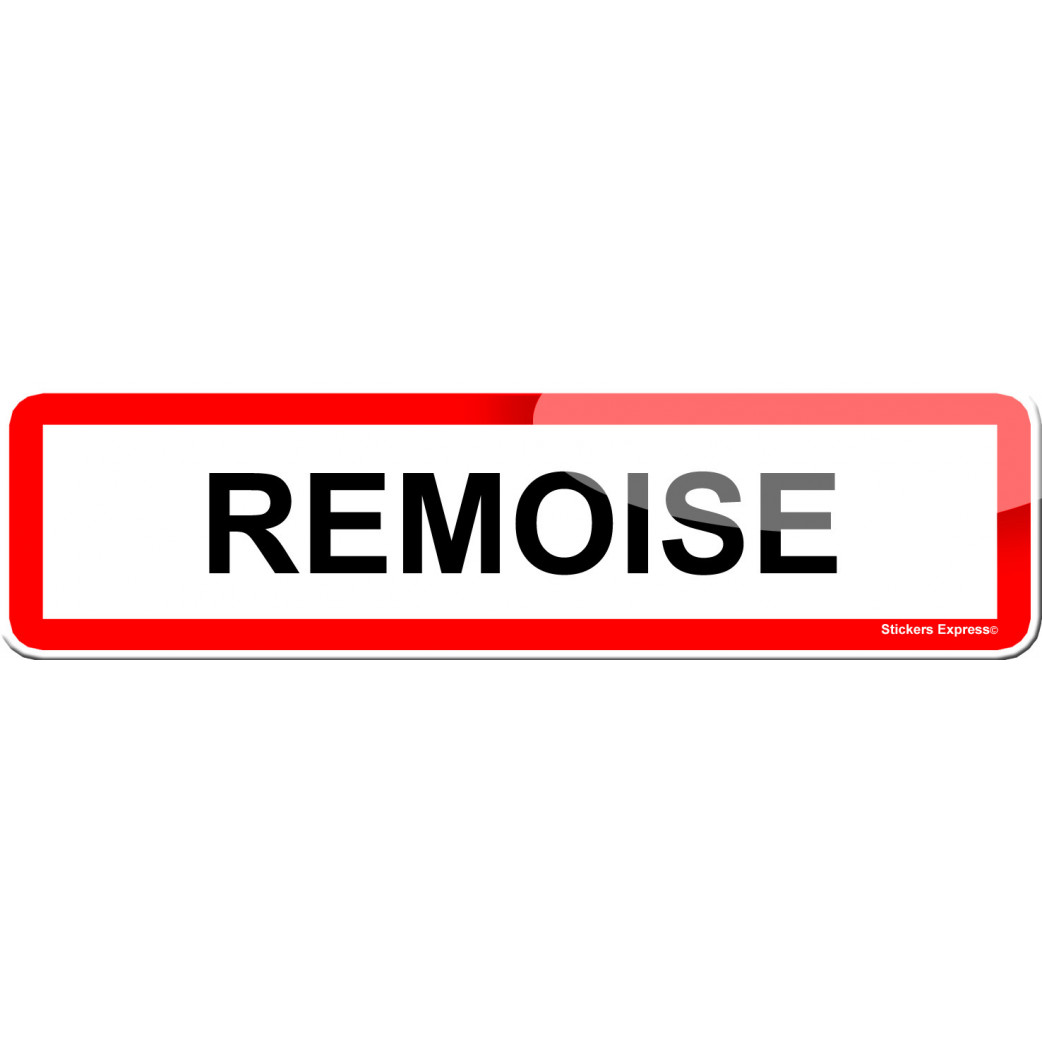 Remoise (15x4cm) - Sticker/autocollant