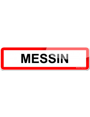 Messin (15x4cm) - Sticker/autocollant