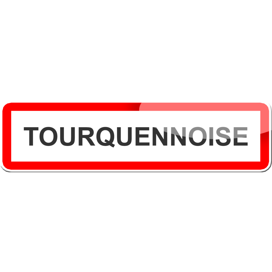 Tourquennoise (15x4cm) - Sticker/autocollant