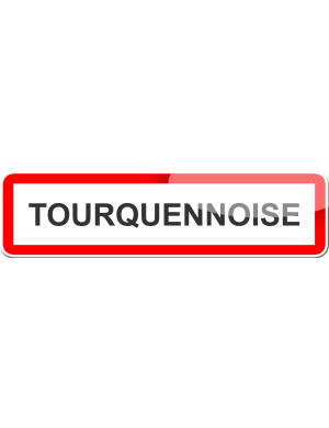 Tourquennoise (15x4cm) - Sticker/autocollant