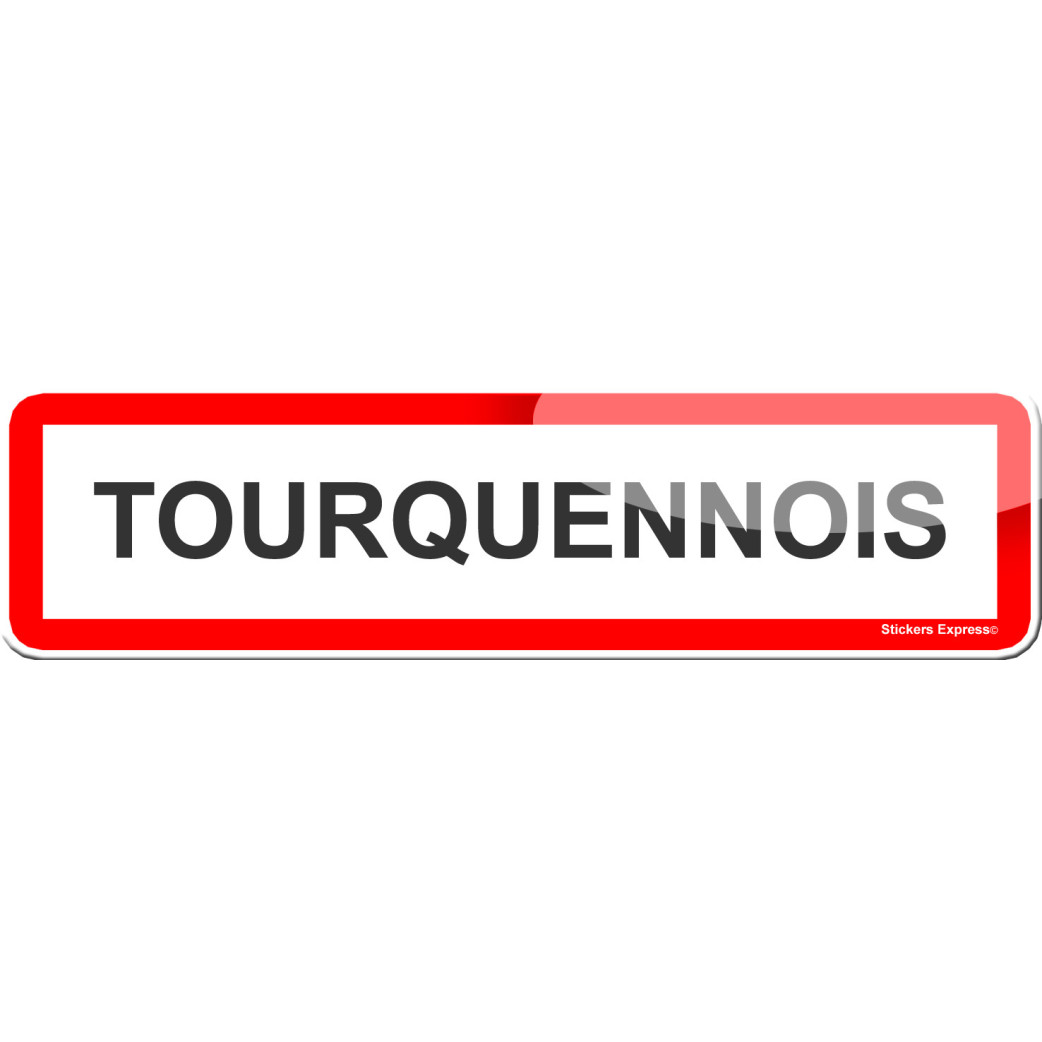 Tourquennois (15x4cm) - Sticker/autocollant