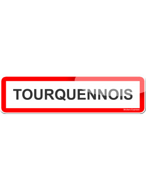Tourquennois (15x4cm) - Sticker/autocollant