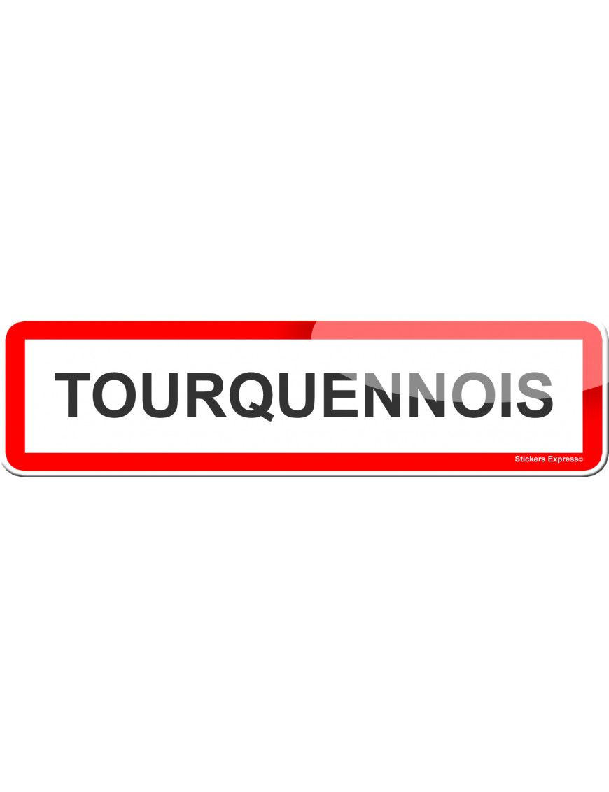 Tourquennois (15x4cm) - Sticker/autocollant
