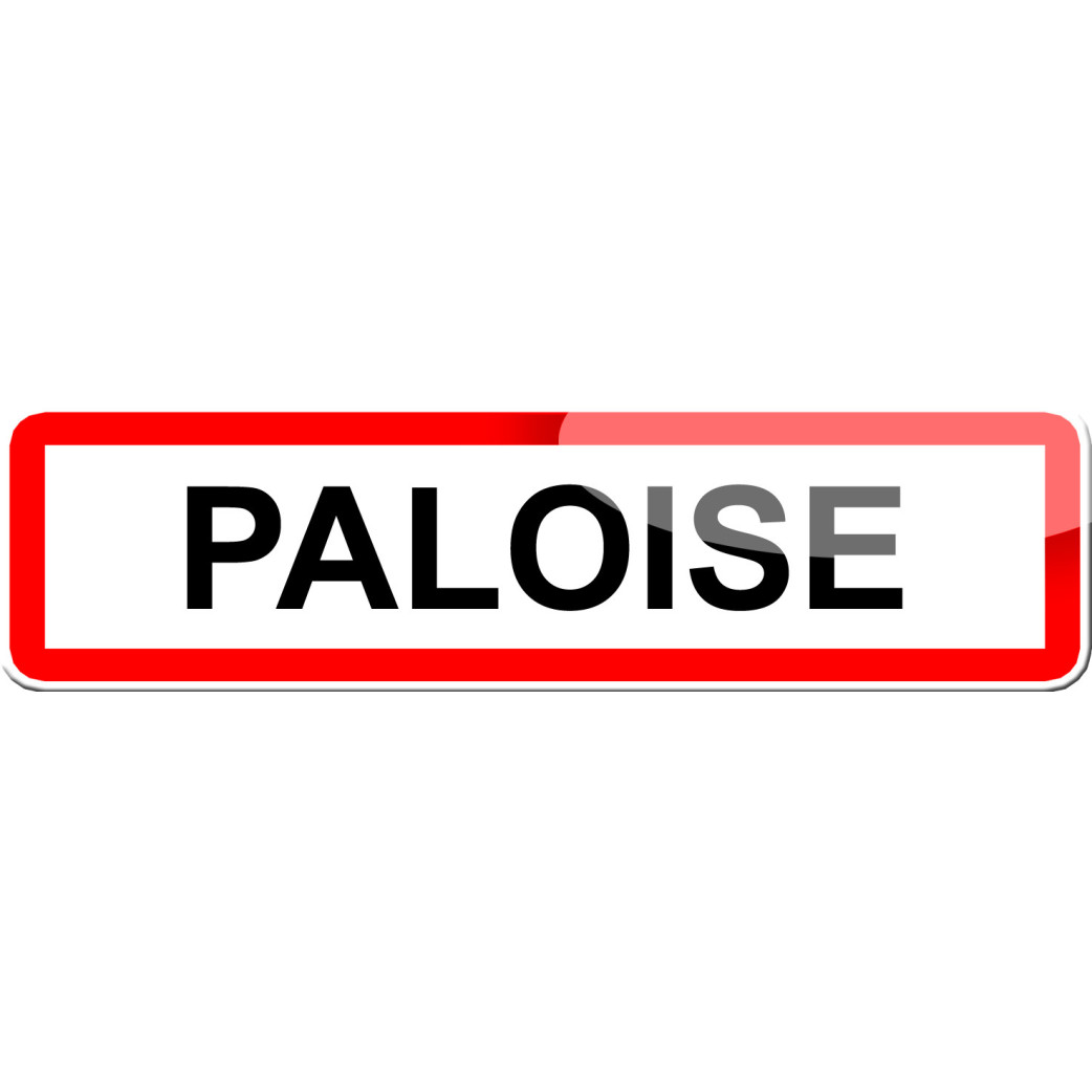 Paloise (15x4cm) - Sticker/autocollant