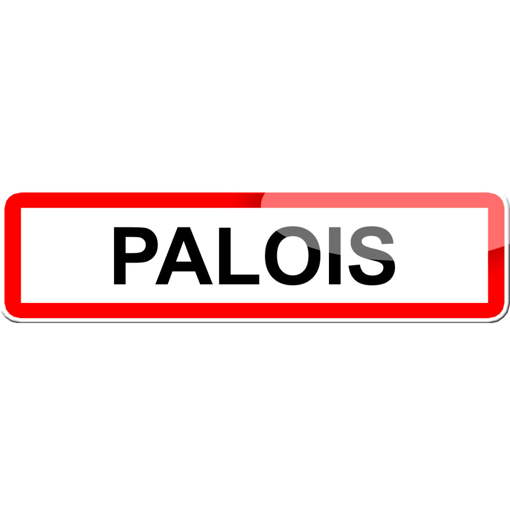 Palois (15x4cm) - Sticker/autocollant
