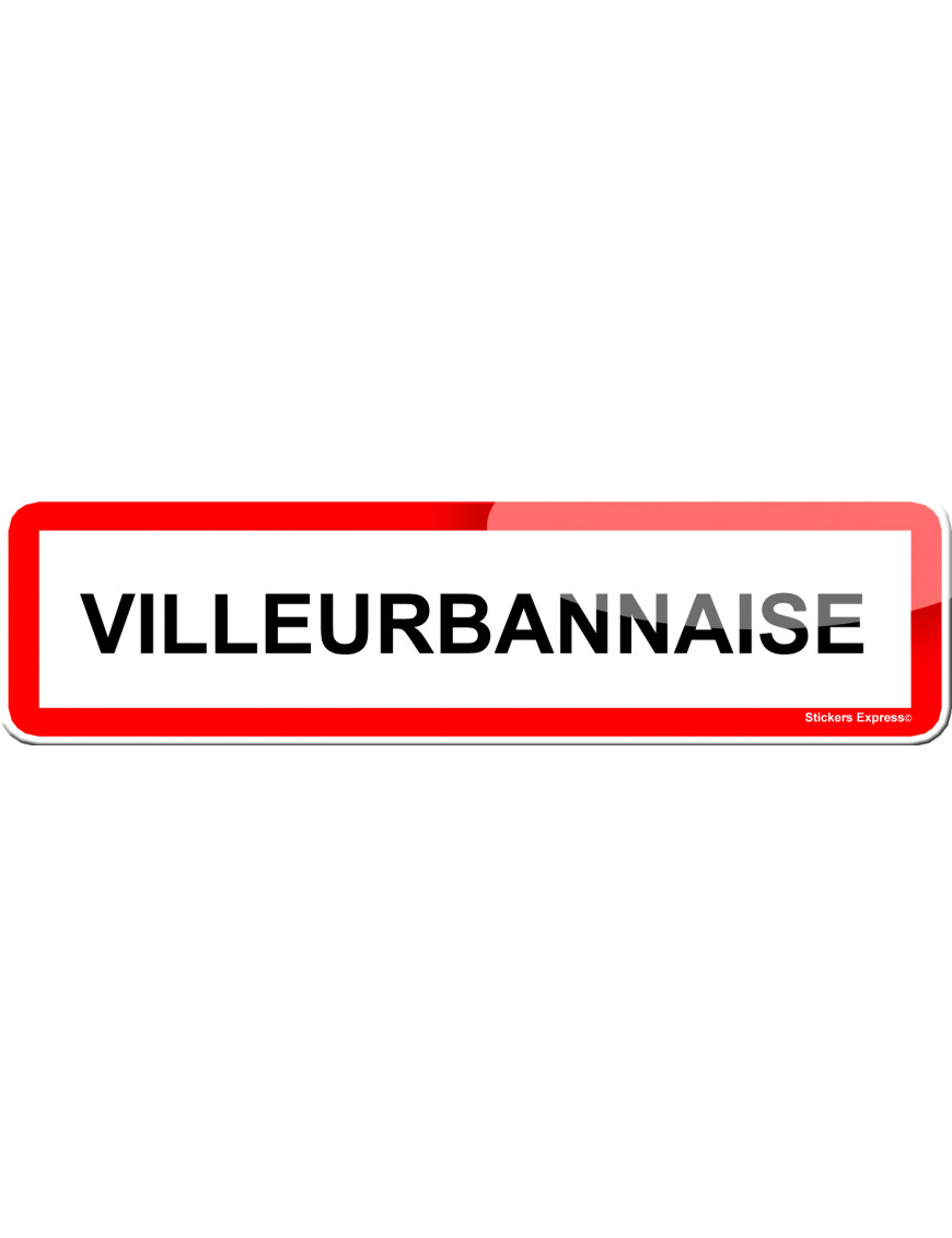 Villeurbannaise (15x4cm) - Sticker/autocollant