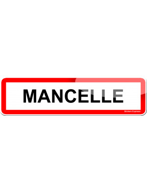 Mancelle (15x4cm) - Sticker/autocollant