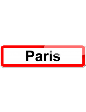 Paris (15x4cm) - Sticker/autocollant