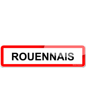 Rouennais (15x4cm) - Sticker/autocollant