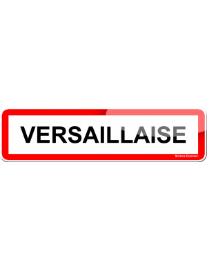 Versaillaise (15x4cm) - Sticker/autocollant