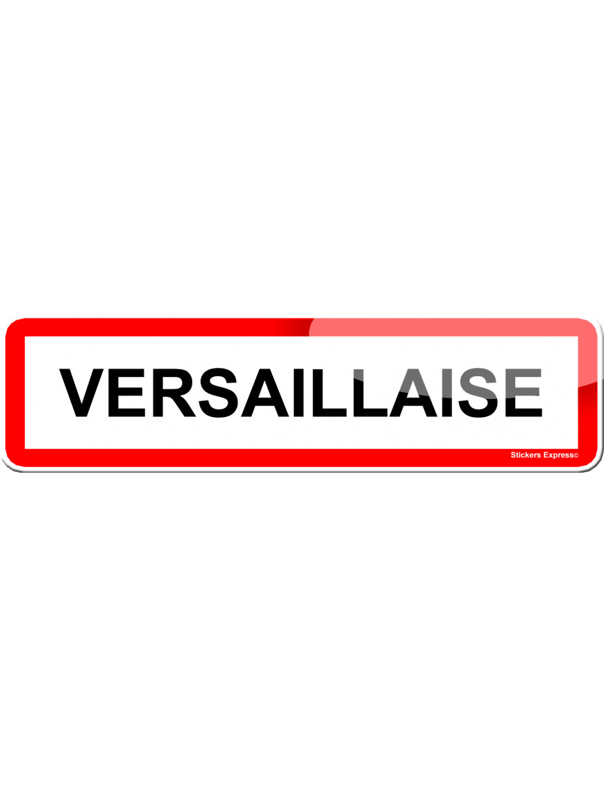 Versaillaise (15x4cm) - Sticker/autocollant