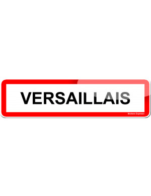 Versaillais (15x4cm) - Sticker/autocollant