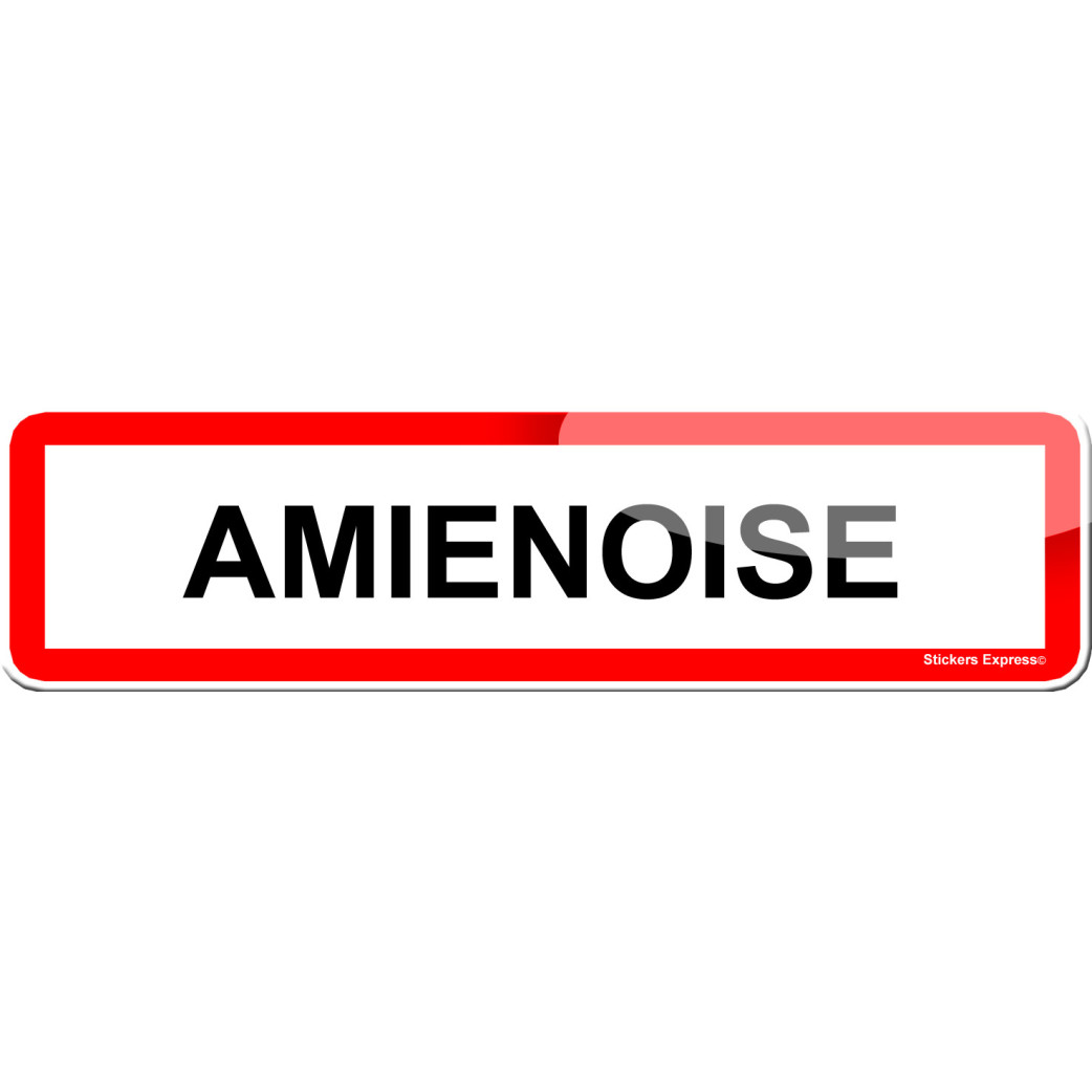 Amienoise (15x4cm) - Sticker/autocollant