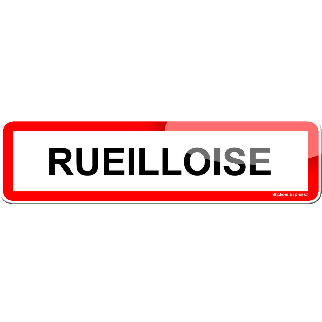 Rueilloise (15x4cm) - Sticker/autocollant