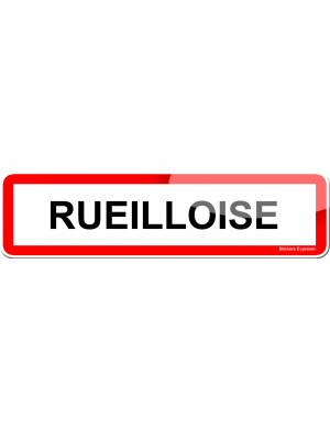Rueilloise (15x4cm) - Sticker/autocollant