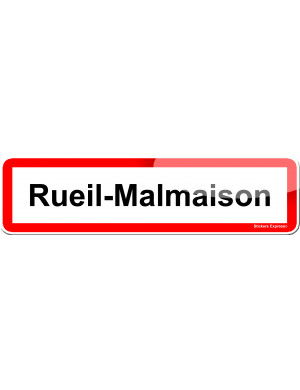 Rueil-Malmaison (15x4cm) - Sticker/autocollant