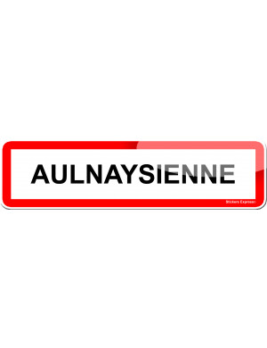 Aulnaysienne (15x4cm) - Sticker/autocollant