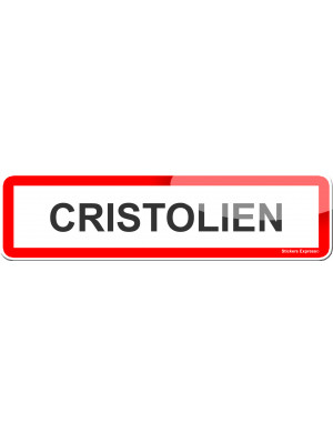 Cristolien (15x4cm) - Sticker/autocollant