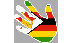 Stickers / autocollants drapeau Zimbabwe