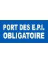Port des EPI obligatoire -...