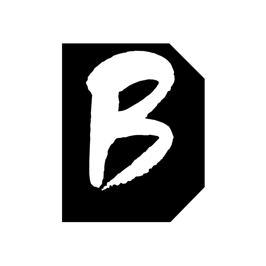 Complément numéro de rue B - architecte 6x4,7cm - Sticker/autocollant