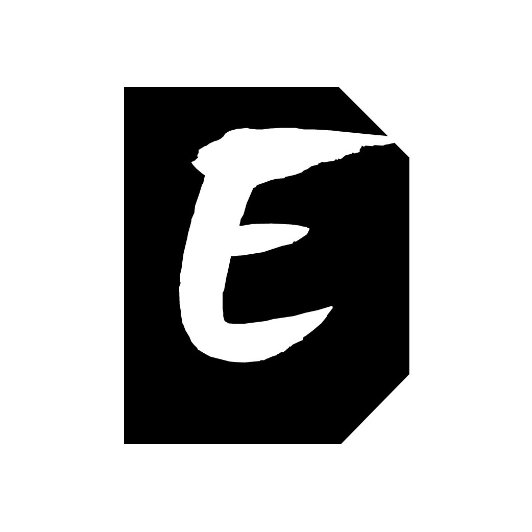 Complément numéro de rue E - architecte 6x4,7cm - Sticker/autocollant