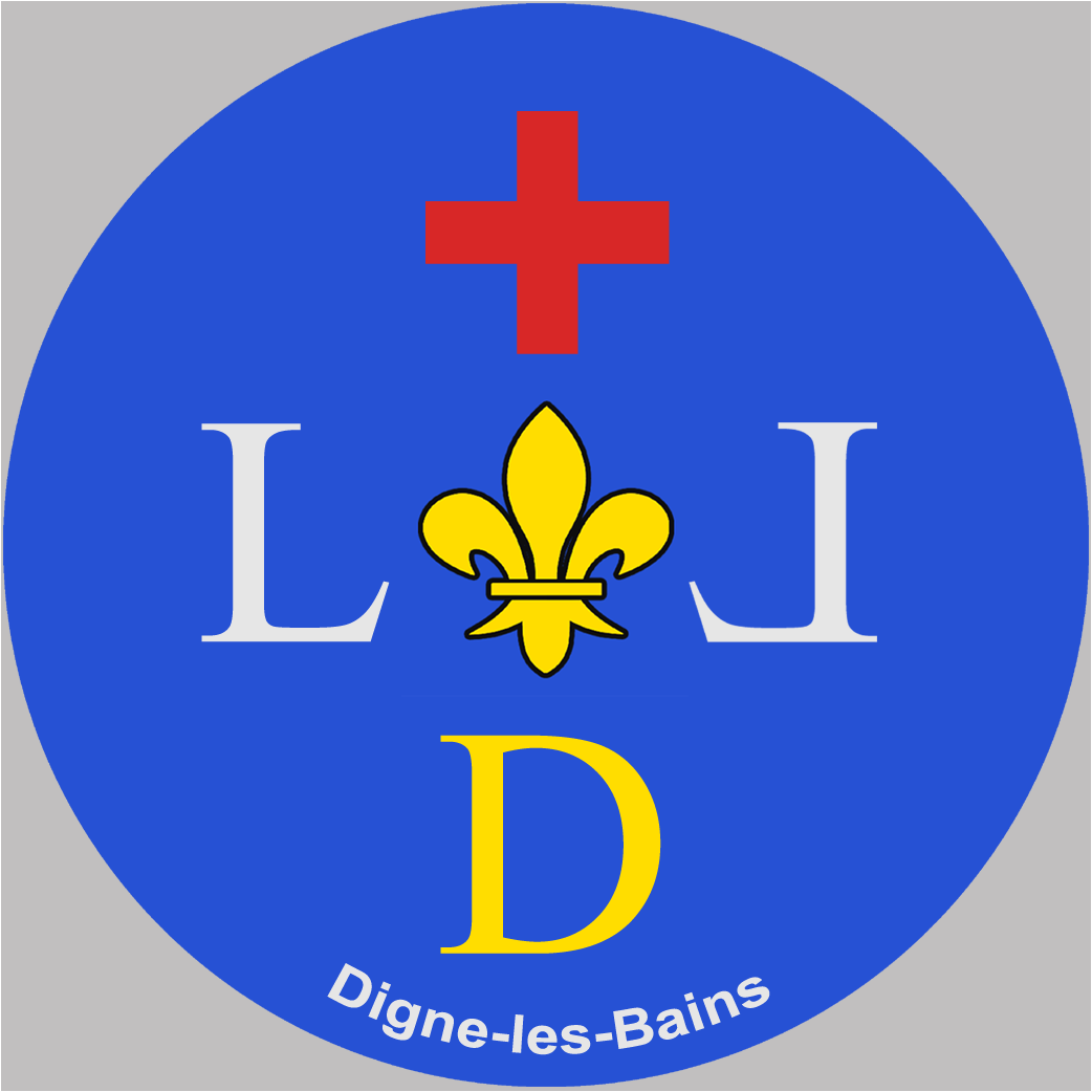 Digne-les-Bains (10cm) - Sticker/autocollant
