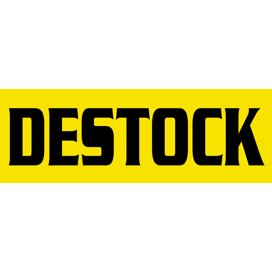 DESTOCK - 29x10cm - Sticker/autocollant