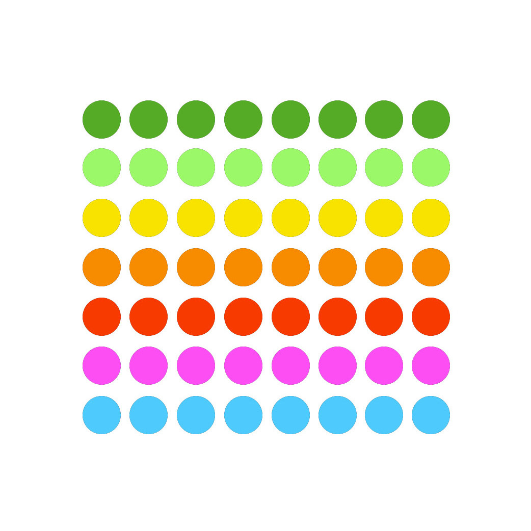 gommettes plastifiées - 56fois 3cm - Sticker/autocollant