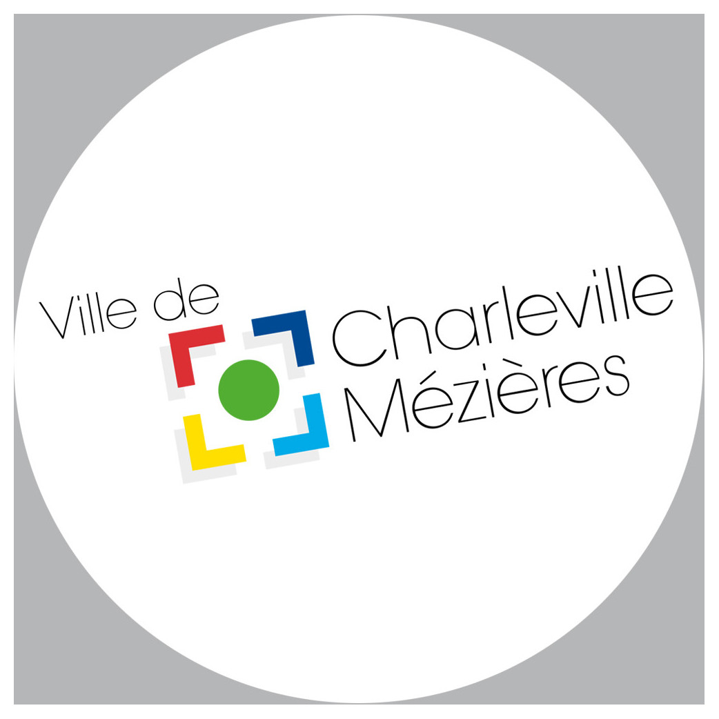 Charleville-Mézières (5cm) - Sticker/autocollant