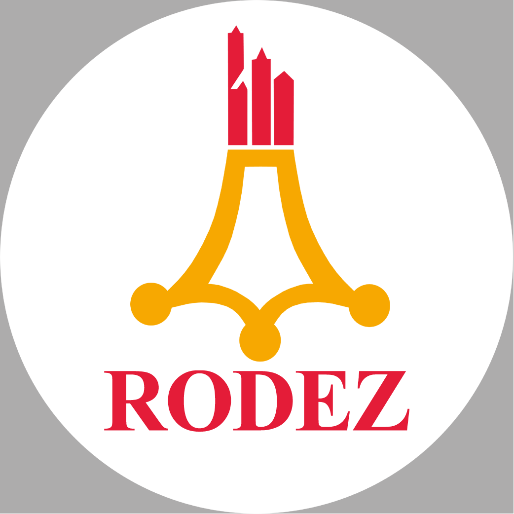 Rodez (10cm) - Sticker/autocollant