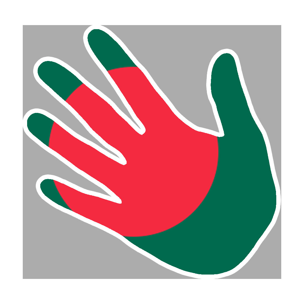 Bangladesh - 5x5cm - Sticker/autocollant