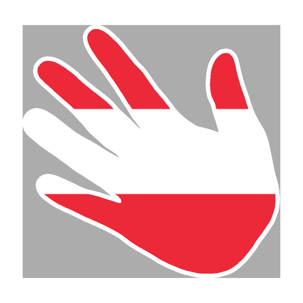 Autrichien - 5x5cm - Sticker/autocollant