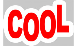 cool - 15x9.5cm - Sticker/autocollant