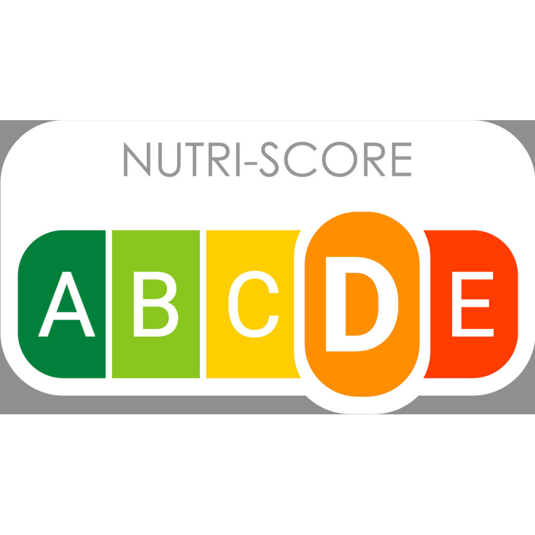 Nutri-score D (10x5.5cm) - Sticker/autocollant