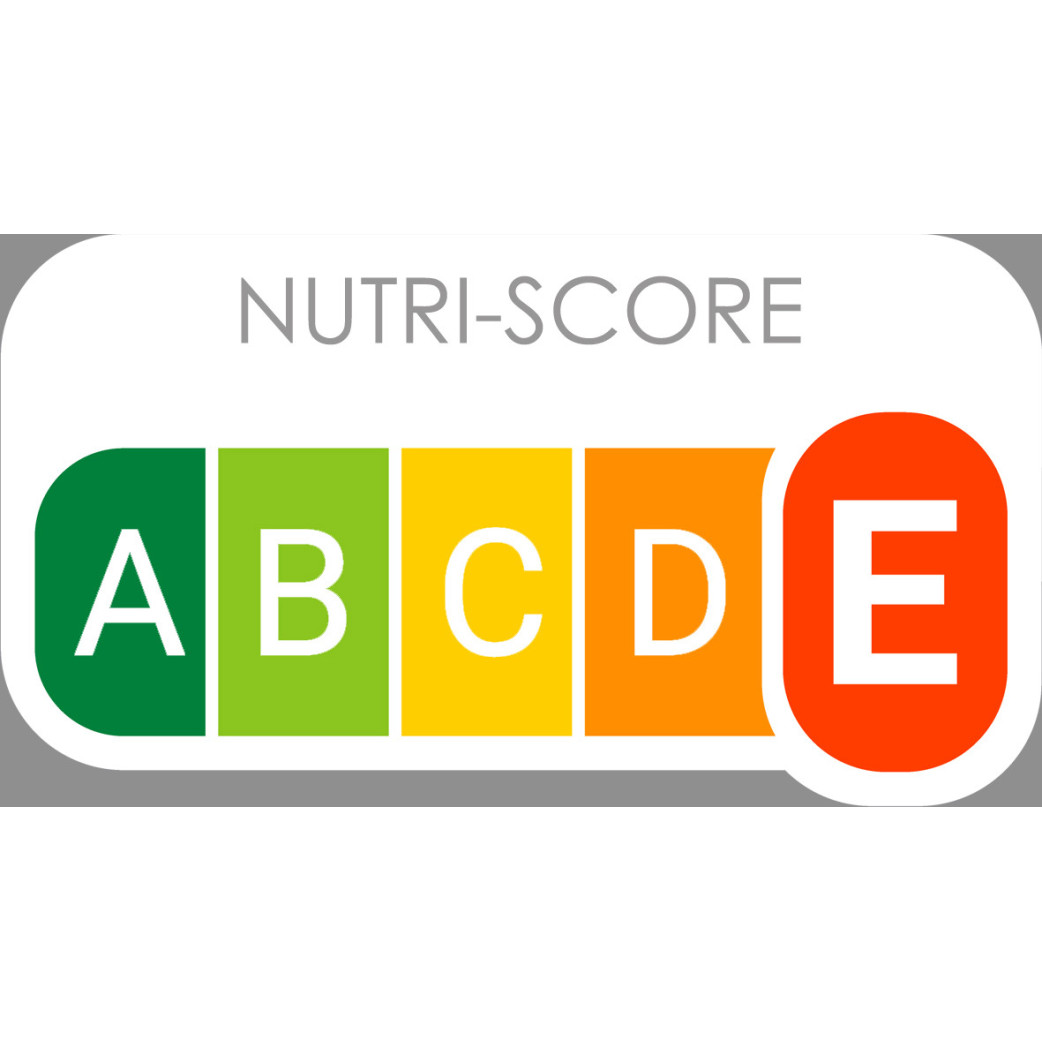 Nutri-score E (15x8cm) - Sticker/autocollant
