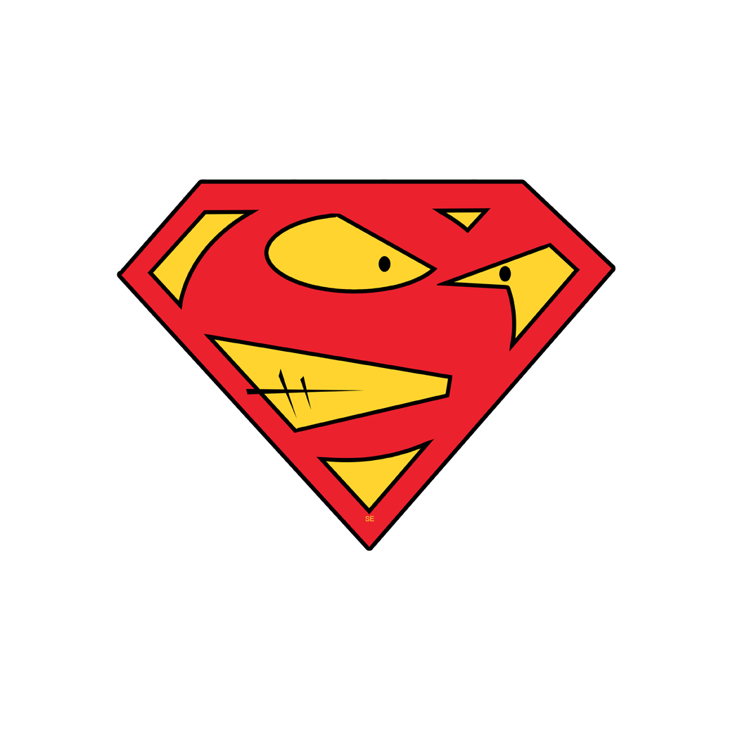 supercrane - 10x7.5cm - Sticker/autocollant