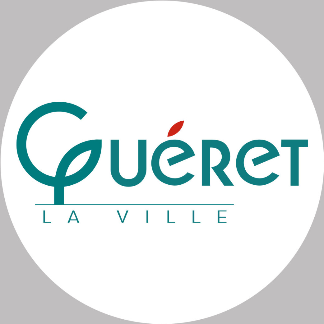 Guéret (20cm) - Sticker/autocollant