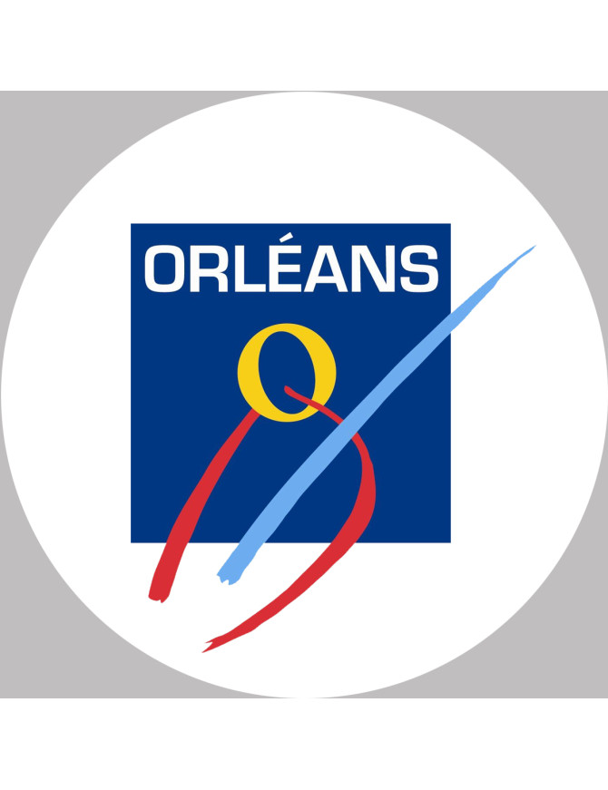 Orléans (5x5cm) - Sticker/autocollant Orléans (5x5cm) - Sticker/autocollant