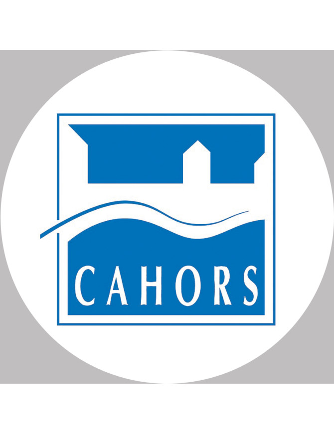Cahors (5x5cm) - Sticker/autocollant Cahors (5x5cm) - Sticker/autocollant