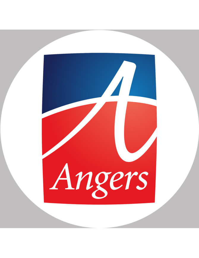 Angers (5x5cm) - Sticker/autocollant Angers (5x5cm) - Sticker/autocollant